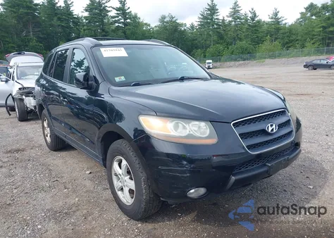 2007 Hyundai Santa Fe Gls из США, поврежденный, VIN 5NMSG73D07H063573